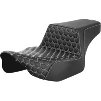 Honeycomb Step-Up Seat — Black, 77.5 cm overall length, Fits standard tank