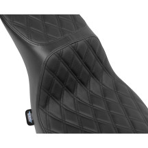 Performance Predator 2-Up Seat — 12-3/4 in driver width, 29 in overall length, 9 in rear width, Black