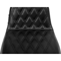 Asiento Tailwhip Daddy Long Legs — 2-Up, 6" soporte lumbar, 11-1/2" ancho, negro