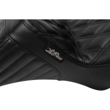 Asiento Tailwhip Daddy Long Legs — 2-Up, 6" soporte lumbar, 11-1/2" ancho, negro