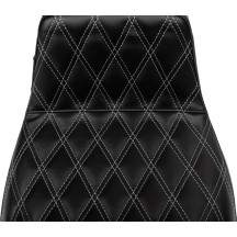 Asiento Tailwhip Daddy Long Legs — 2 in desplazamiento, 6 in soporte trasero, 11.5 in ancho de asiento, negro