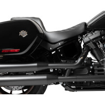 Asiento Performance Predator 2-Up — Negro, 73.5 cm (29"), ancho delantero 32.5 cm (12-3/4"), ancho trasero 23 cm (9")
