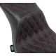 Asiento Performance Predator para 2 — ancho del conductor 32.5 cm (12-3/4"), largo 73.5 cm (29"), Negro