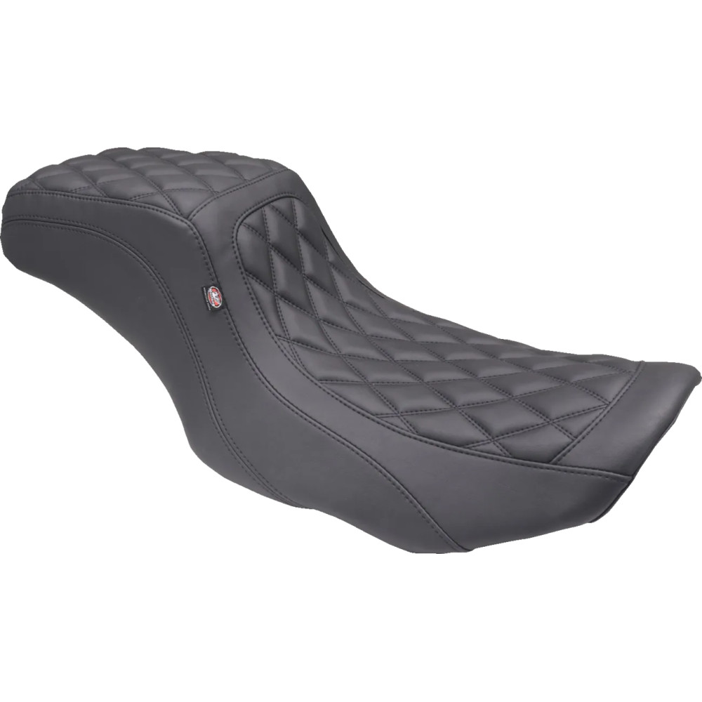Double Diamond Squareback Seat — 2-Up, Black