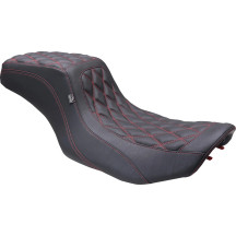 Double Diamond Squareback Seat — 2-Up seat, Black