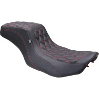 Asiento Double Diamond Squareback — asiento para dos, Negro