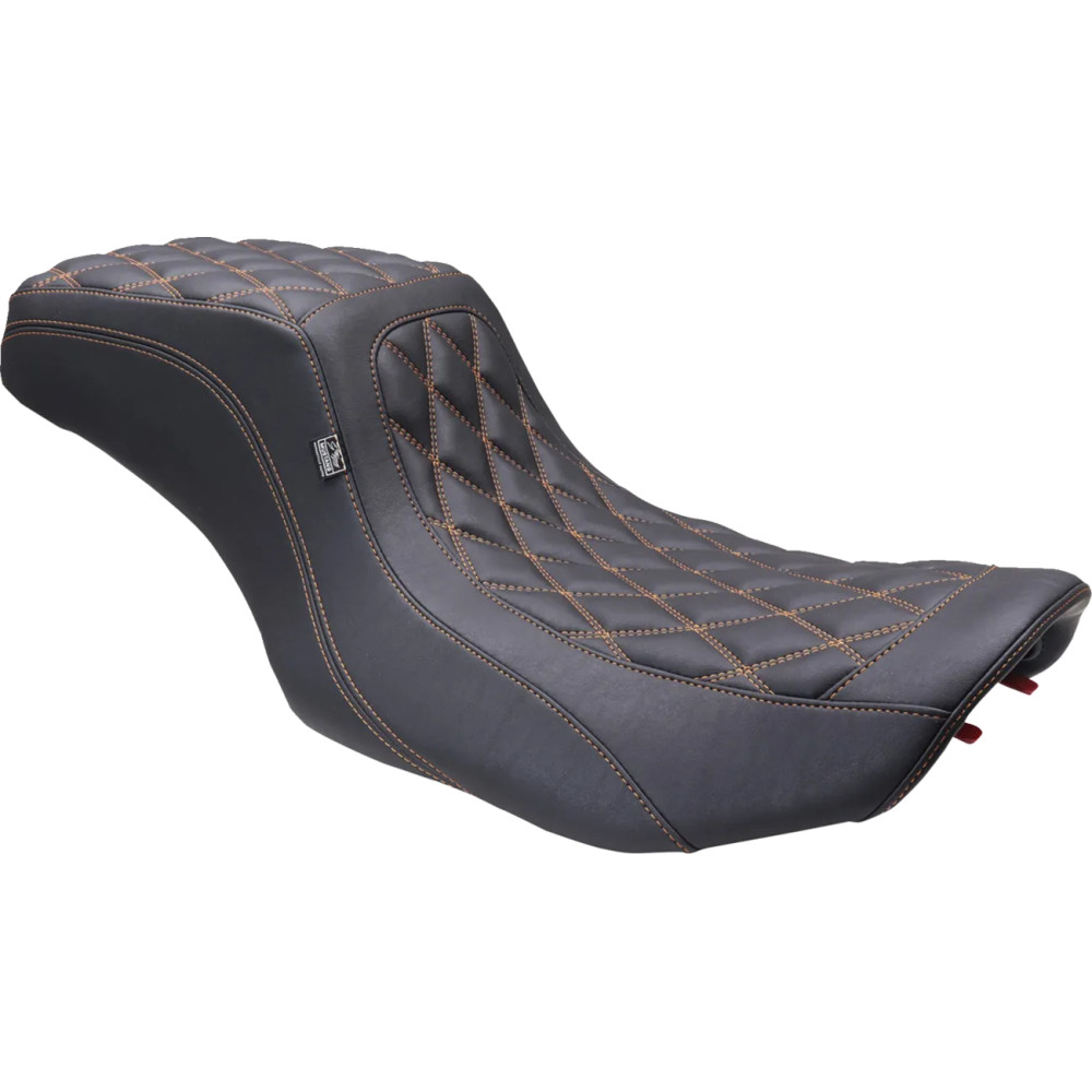 Asiento Double Diamond Squareback — 2 plazas, Negro