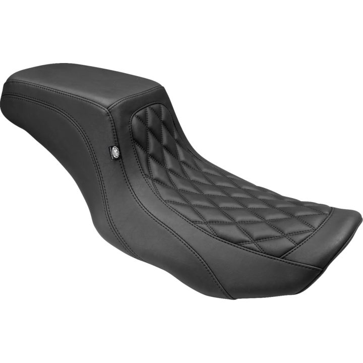 Double Diamond Squareback Seat — 2-Up, Black