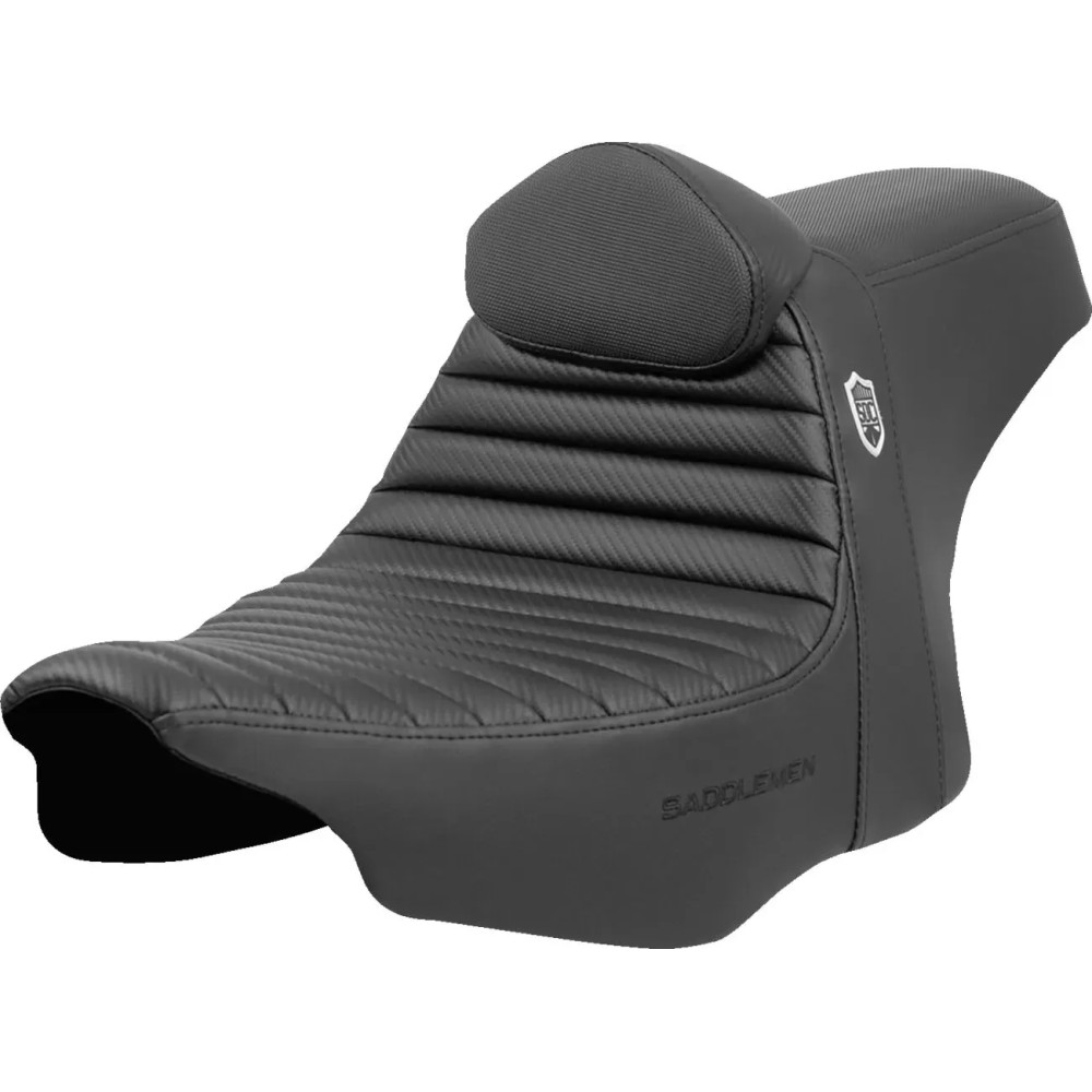 Pro Series SDC Performance Grip Seat — Black, overall length 75 cm (29-1/2")