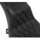 Asiento Performance Predator 2-Up — 12" ancho conductor, 29" largo total, 9" ancho trasero, Negro