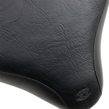 Wide Vintage Solo Seat — 37 cm length, 44.5 cm width, Black