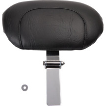 Wide Solo Seat with Removable Backrest — 16.5" L x 17.5" W, backrest 7" H x 12" W, Black