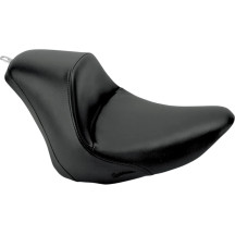 Heels Down Solo Seat — 38 cm (15") length, 30.5 cm (12") width, Black