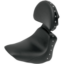 Heels Down Solo Seat — 15" x 12", Black