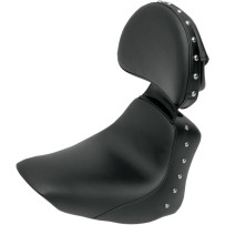 Heels Down Solo Seat — 15" x 12", Black
