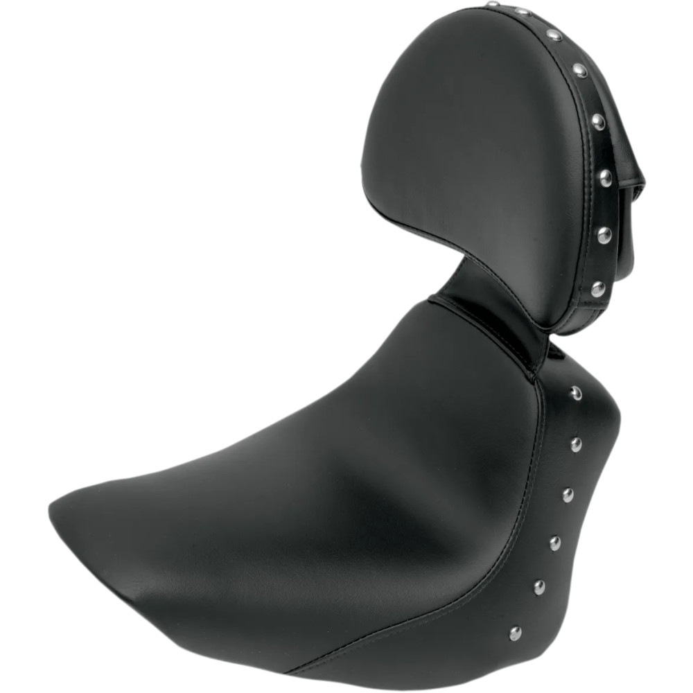 Heels Down Solo Seat — 15" x 12", Black