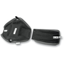 Backrest Compatible Solo Seat — 47 cm overall length, 30.5 cm rider length, 28 cm rider width, Black
