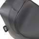 Asiento individual compatible con respaldo — Negro, 48,3 cm (19"), baja 1,27 cm