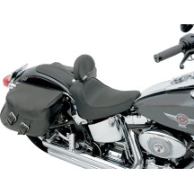 Asiento individual compatible con respaldo — Negro, 48,3 cm (19"), baja 1,27 cm