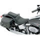 Asiento individual compatible con respaldo — Negro, 48,3 cm (19"), baja 1,27 cm