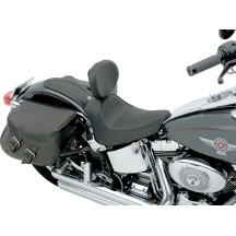 Asiento individual compatible con respaldo — Negro, 48,3 cm (19"), baja 1,27 cm
