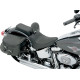 Asiento individual compatible con respaldo — Negro, 48,3 cm (19"), baja 1,27 cm