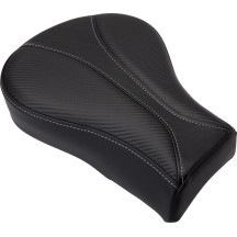Dominator Pillion Pad — 31.8 cm rear length, 28 cm rear width, Black, Gray