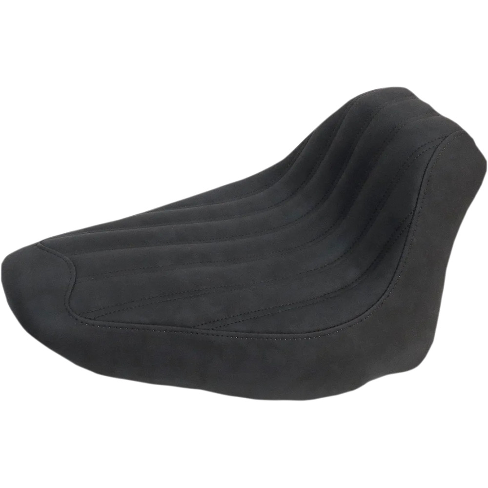 Knuckle Solo Seat — 49.5 cm overall length, 29 cm width, Black