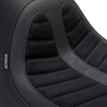 Kodlin Signature Series Solo Seat — 21-1/2" overall, 17" driver length, Black