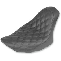 Renegade Asiento Solo con Puntada en Celosía — 32.5 cm L, 33 cm W, Negro