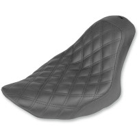 Renegade Lattice Stitch Solo Seat — 12-3/4" L, 13" W, Black