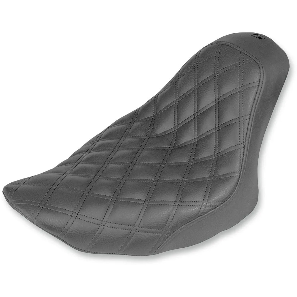 Renegade Asiento Solo con Puntada en Celosía — 32.5 cm L, 33 cm W, Negro