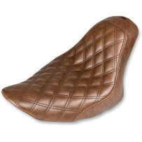 Renegade Lattice Stitch Solo Seat — 12-3/4" L, 13" W, Brown