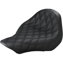 Renegade Lattice Stitch Solo Seat — 33 cm (13"), 32.5 cm (12-3/4"), Black