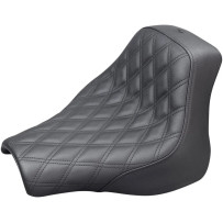Renegade Lattice Stitch Solo Seat — 12" L, 13-1/2" W, Black