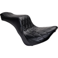 Asiento Cherokee — 2 plazas, 29 cm (11-1/2") conductor, 18 cm (7") trasero, Negro