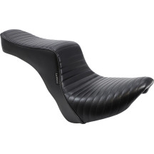 Asiento Cherokee — Ancho conductor 29 cm (11-1/2"), Ancho trasero 18 cm (7"), Negro