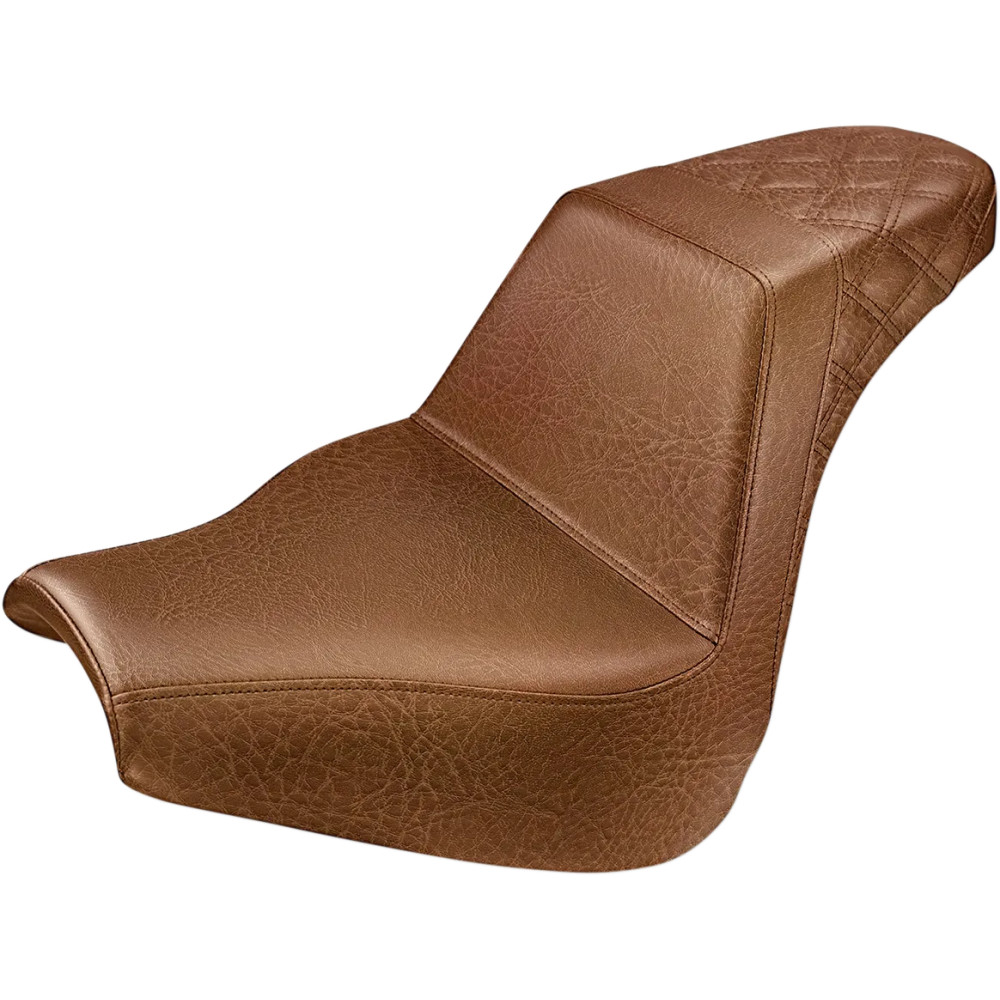 Step-Up Seat — 26.5 in overall length, fits standard tank, Brown