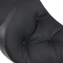 Low-Profile Touring Seat — 75 cm (29-1/2") overall, Black
