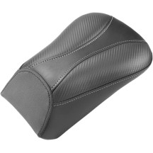Dominator Pillion Pad — 30.5 cm x 15 cm, Black, Gray