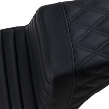 Step-Up Seat — Overall length 29 in, Driver width 10.25 in, Black