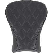 Renegade Lattice Stitch Pillion Pad — Black