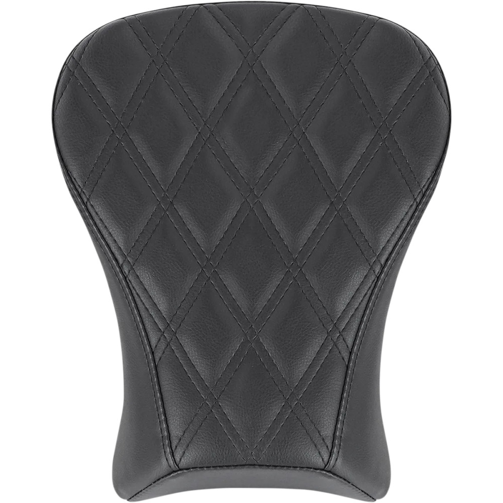 Renegade Lattice Stitch Pillion Pad — Black