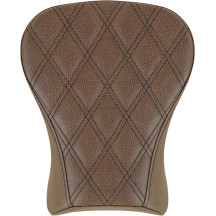 Renegade Lattice Stitch Pillion Pad — Brown, Touring