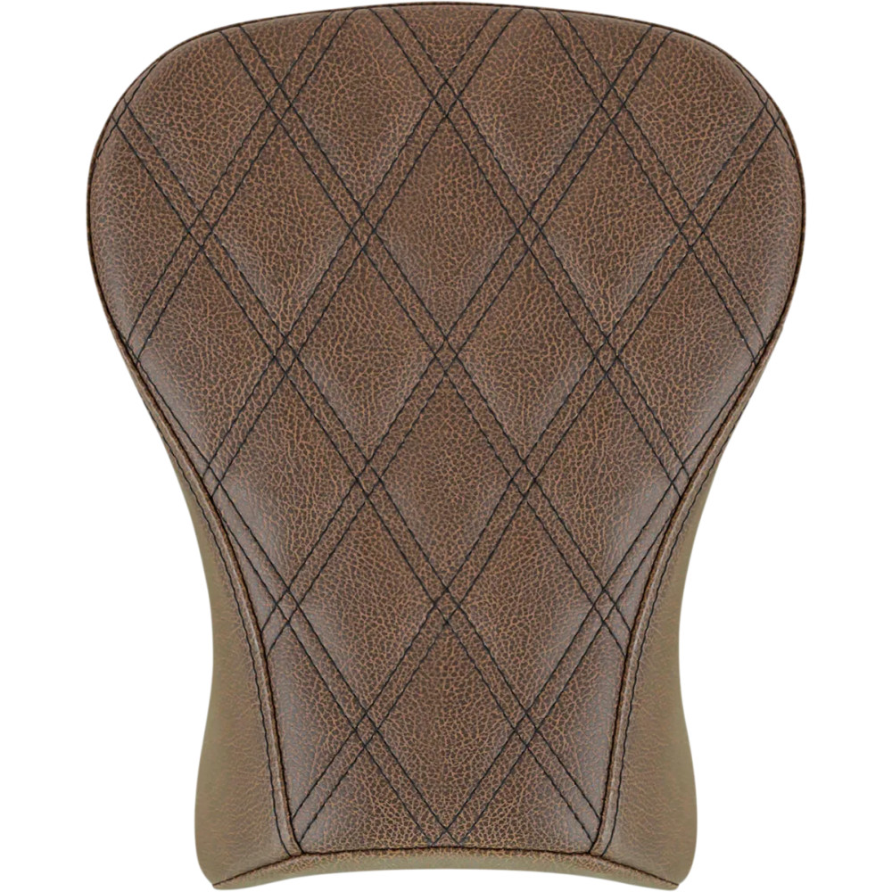Renegade Lattice Stitch Pillion Pad — Brown, Touring