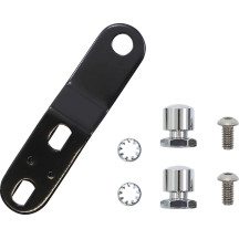 Bare Bones Series Pillion Pad — 28 cm × 18 cm, Standard fitment, Black