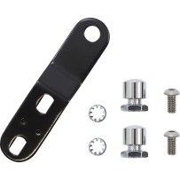 Bare Bones Series Pillion Pad — 28 cm × 18 cm, Standard fitment, Black