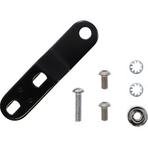 Bare Bones Series Pillion Pad — 25.5 cm (10") length, 15–18 cm (6"–7") tapered, Black