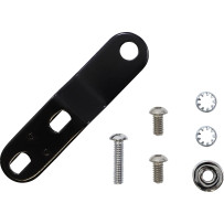 Bare Bones Series Pillion Pad — 25.5 cm (10") length, 15–18 cm (6"–7") tapered, Black