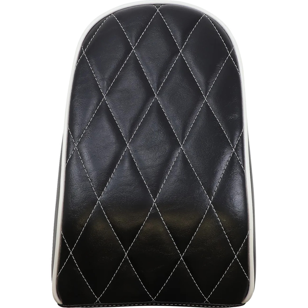 Bare Bones Series Pillion Pad — 23 cm (9"), 16.5–18 cm (6.5"–7"), Black